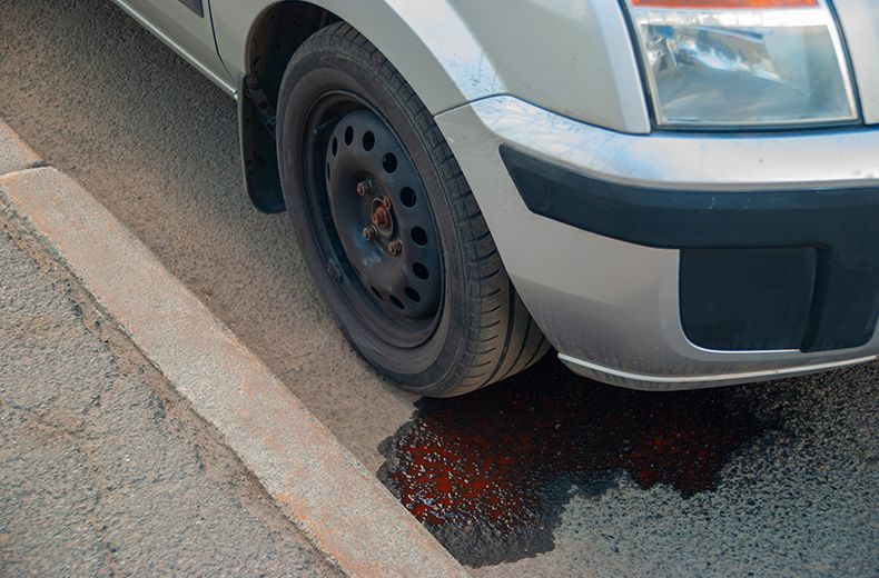 can your car leak water