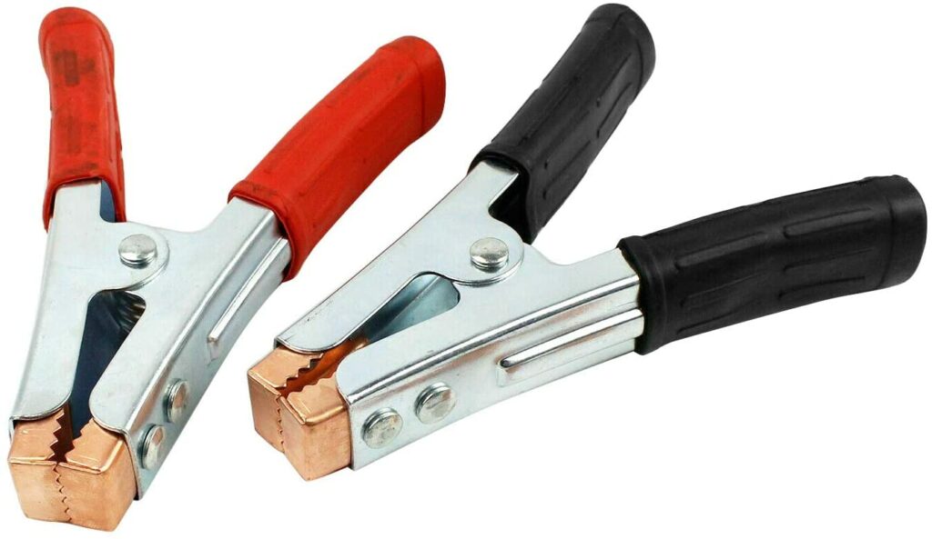 length and clams of jumper cables